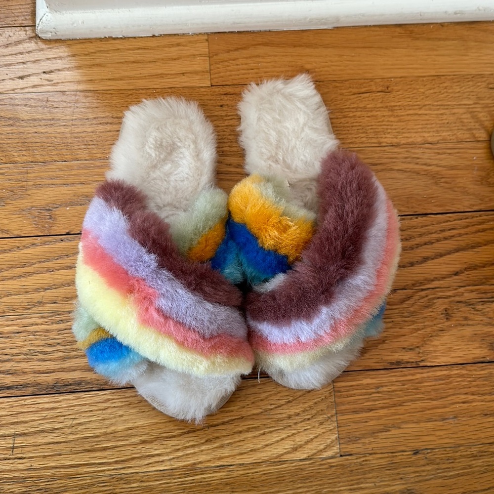 Fuzzy slippers
